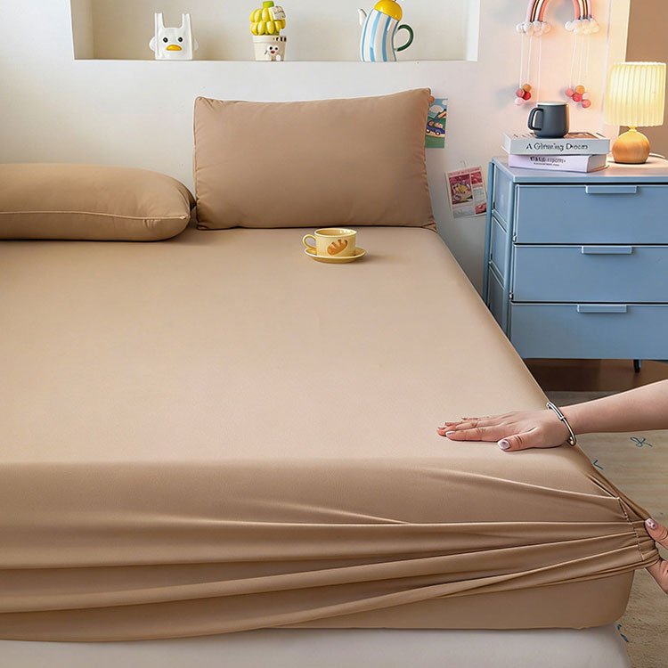 summer cooling fitted sheet set instant chill, skin friendly & breathable summer cooling fitted sheet set instant chill, skin friendly & breathable