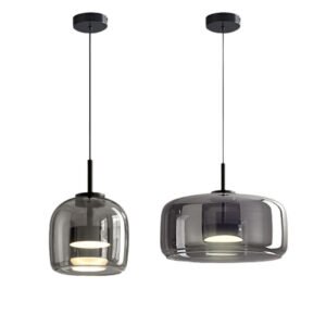 simple glass pendant light creative living room bar dining room pendant light