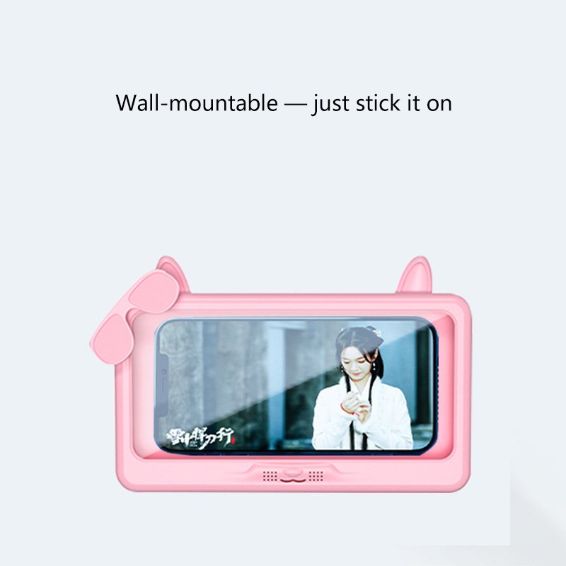 cartoon bathroom waterproof phone holder cartoon bathroom waterproof phone holder