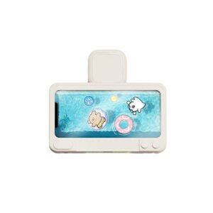 no drill bathroom waterproof phone holder