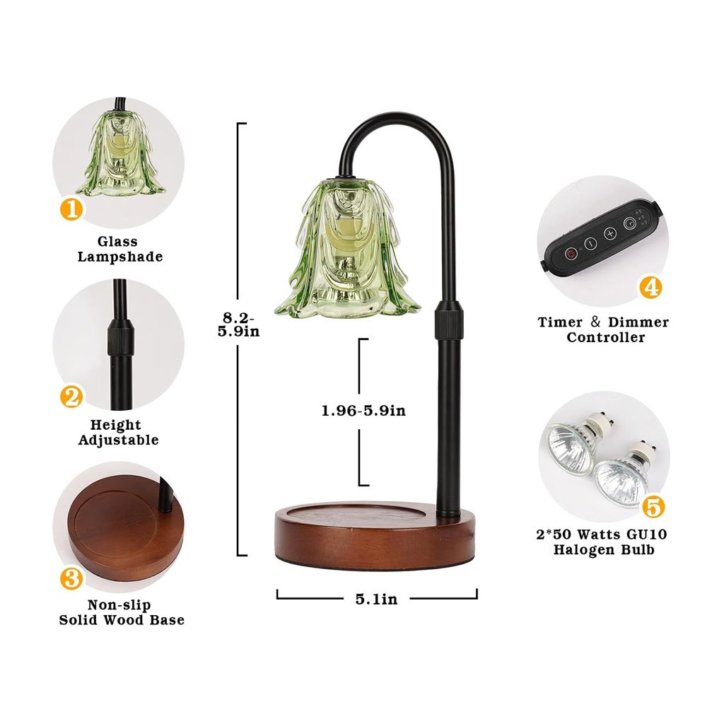candle warmer lamp adjustable timer candle warmer lamp adjustable timer