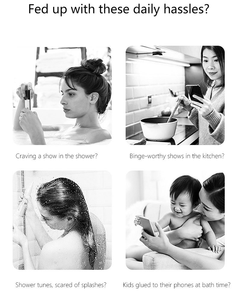 Cartoon Bathroom Waterproof Phone Holder cartoon bathroom waterproof phone holder