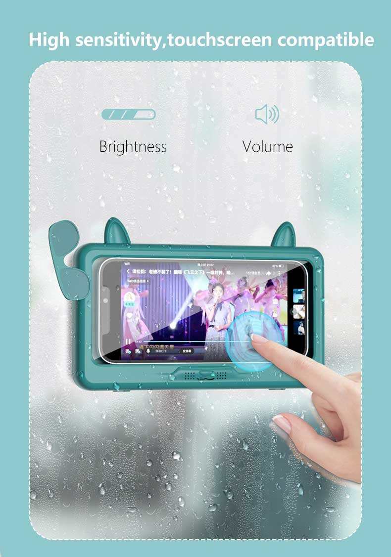 Cartoon Bathroom Waterproof Phone Holder cartoon bathroom waterproof phone holder