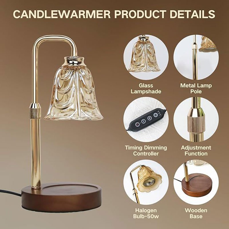 Candle Warmer Lamp Adjustable Timer candle warmer lamp adjustable timer