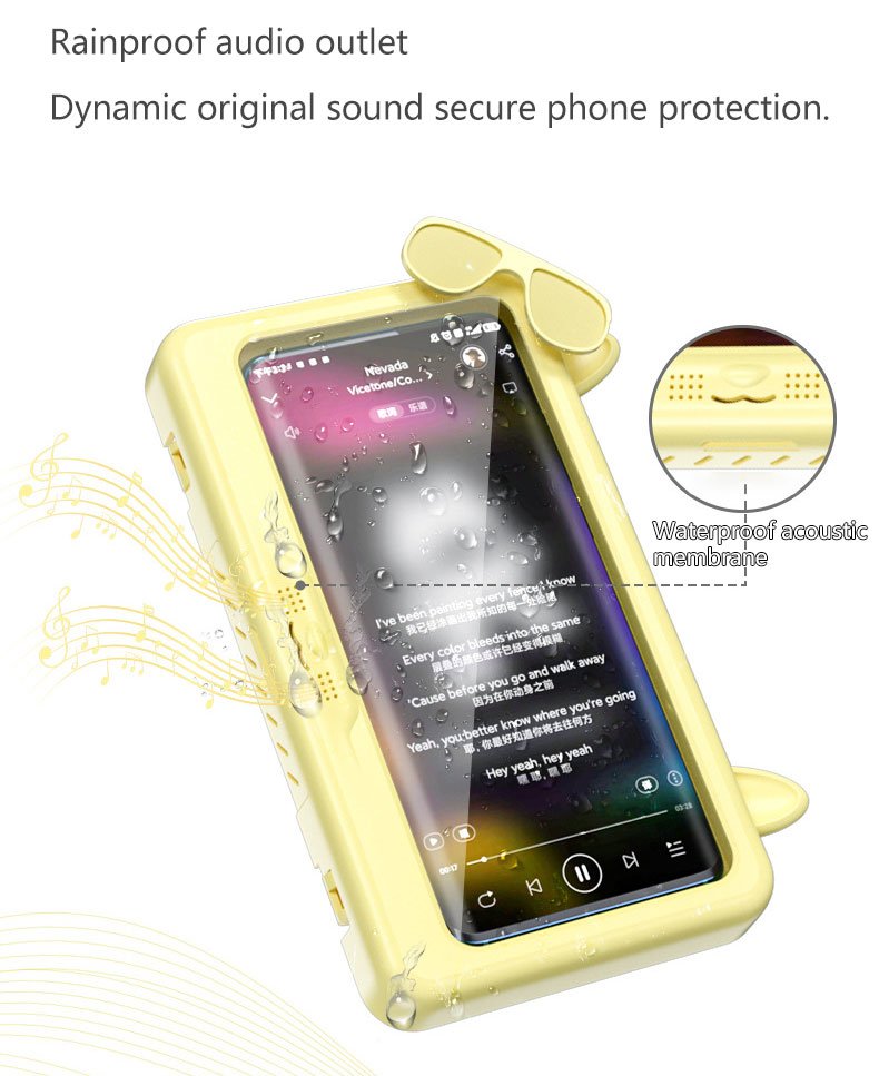 Cartoon Bathroom Waterproof Phone Holder cartoon bathroom waterproof phone holder