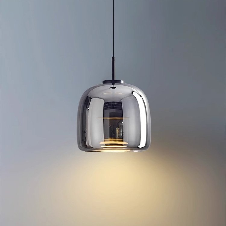 simple glass pendant light creative living room bar dining room pendant light