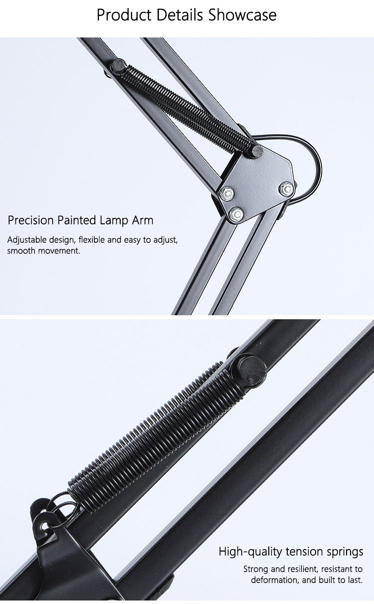 metal swing arm desk lamps