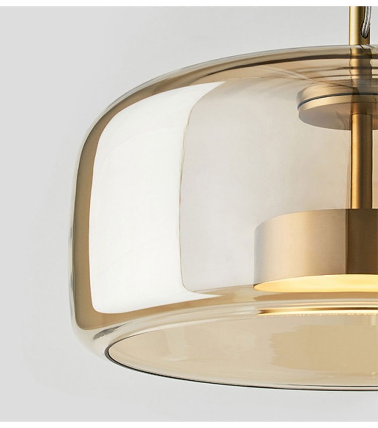 simple glass pendant light creative living room bar dining room pendant light