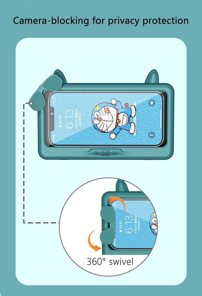 Cartoon Bathroom Waterproof Phone Holder cartoon bathroom waterproof phone holder