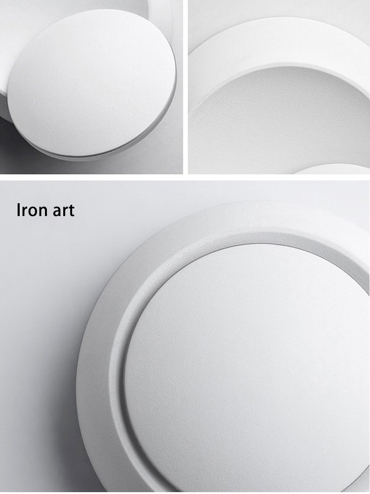 360° rotatable modern led wall lamp