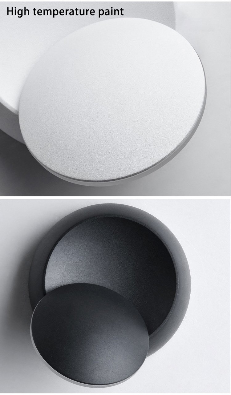 360° rotatable modern led wall lamp